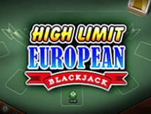 High Limit European Blackjack
